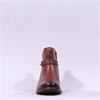 Rieker Low Heel Link Detail Ankle Boot - Cognac Leather